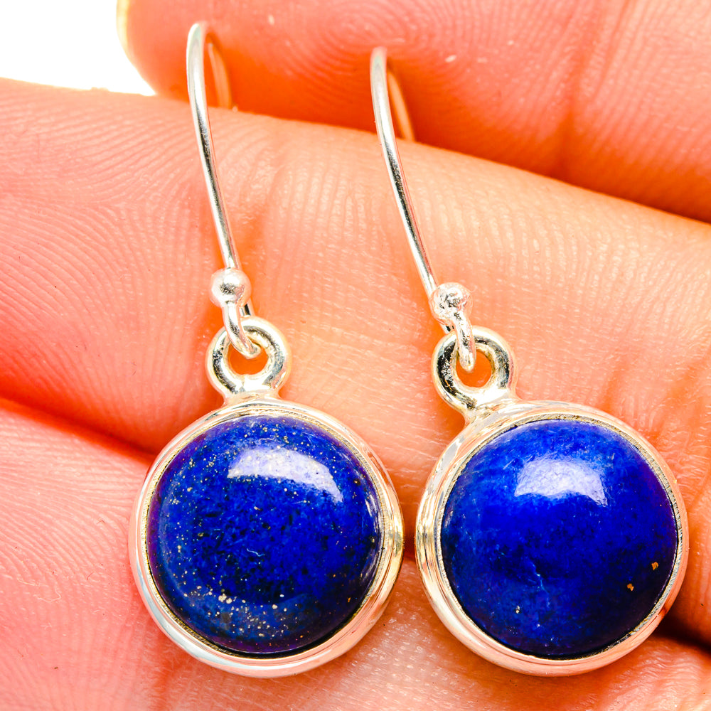 Lapis Lazuli Earrings handcrafted by Ana Silver Co - EARR422065