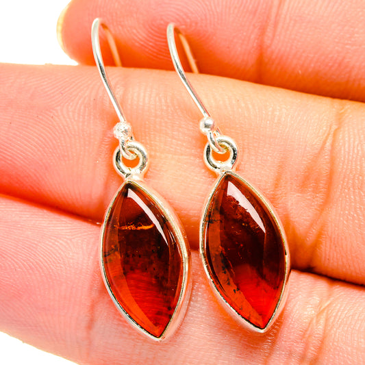 Baltic Amber Earrings handcrafted by Ana Silver Co - EARR422080