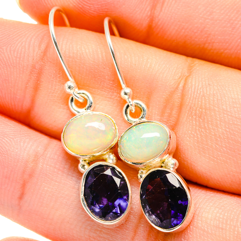 Tanzanite Earrings handcrafted by Ana Silver Co - EARR422101