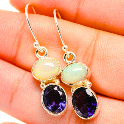 Tanzanite Earrings handcrafted by Ana Silver Co - EARR422101