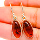Baltic Amber Earrings handcrafted by Ana Silver Co - EARR422115