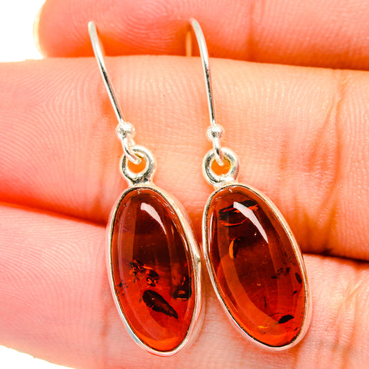 Baltic Amber Earrings handcrafted by Ana Silver Co - EARR422115