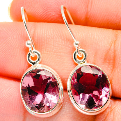 Color Change Alexandrite Earrings handcrafted by Ana Silver Co - EARR422126