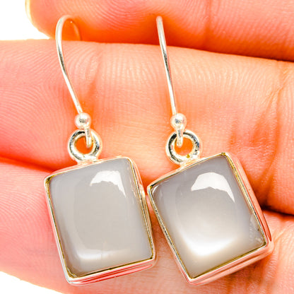 Moonstone Earrings handcrafted by Ana Silver Co - EARR422128