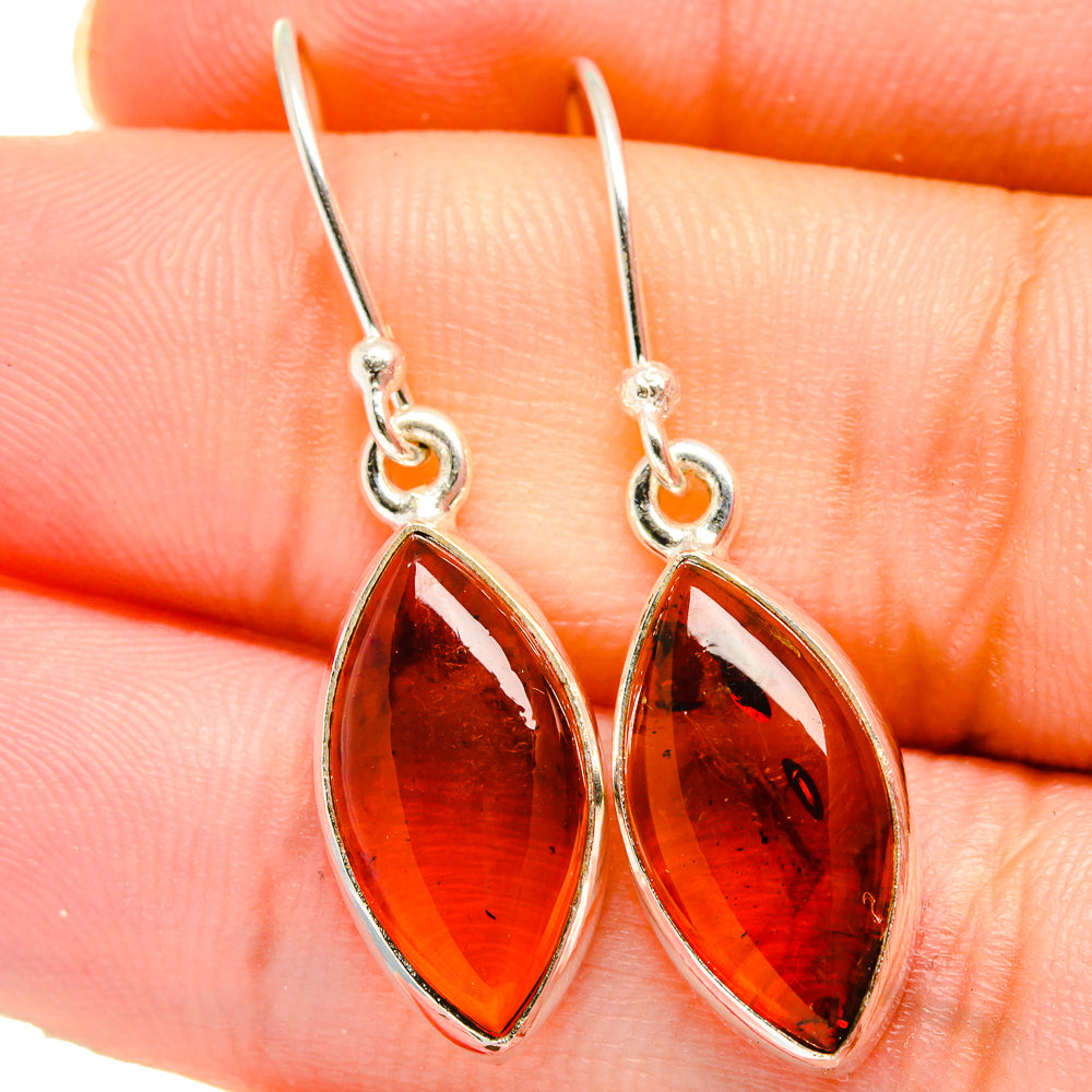 Baltic Amber Earrings handcrafted by Ana Silver Co - EARR422135
