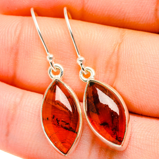 Baltic Amber Earrings handcrafted by Ana Silver Co - EARR422146