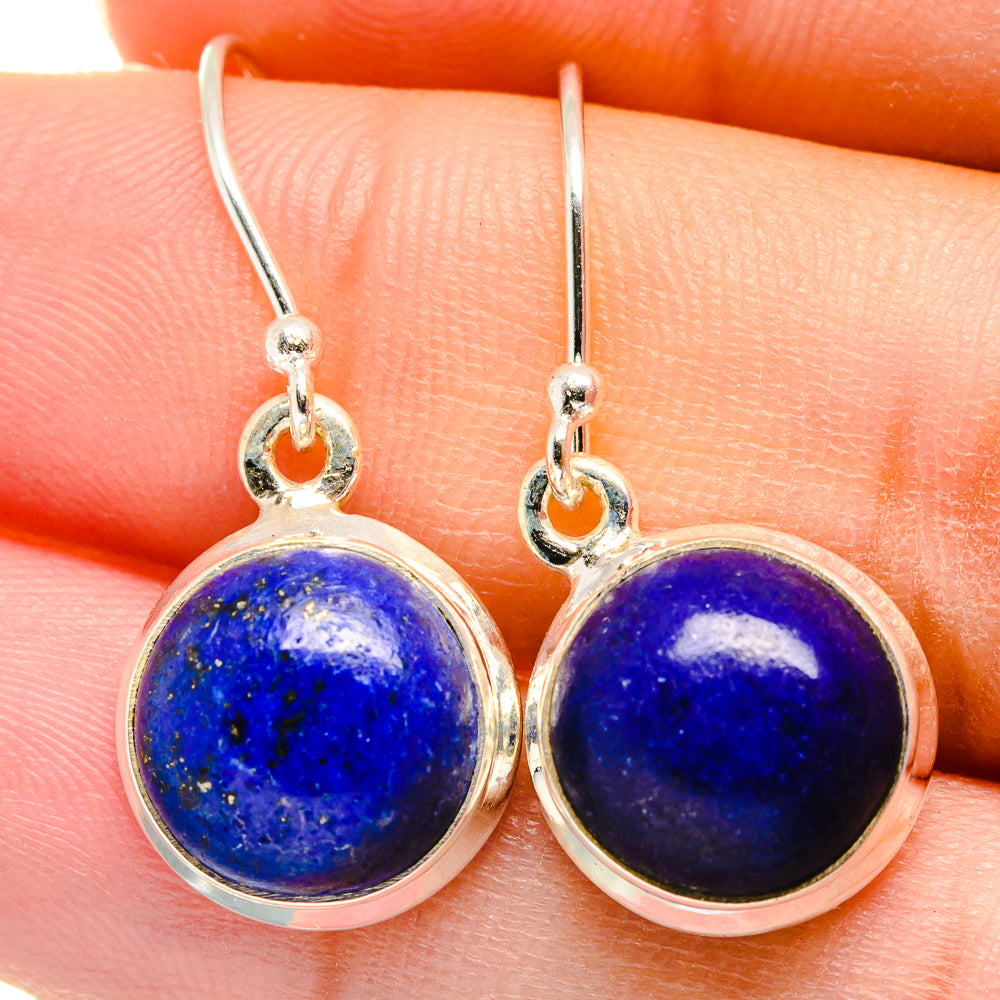 Lapis Lazuli Earrings handcrafted by Ana Silver Co - EARR422155