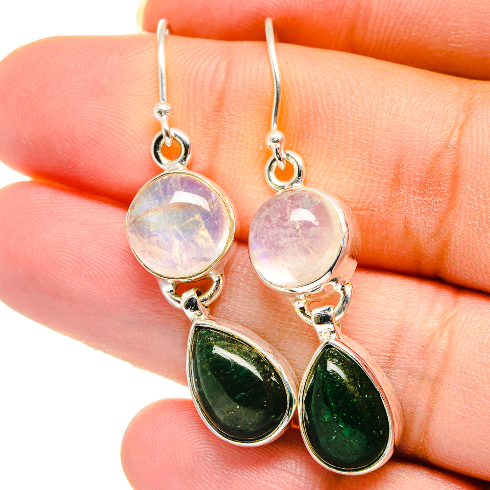 Green Aventurine Earrings handcrafted by Ana Silver Co - EARR422161