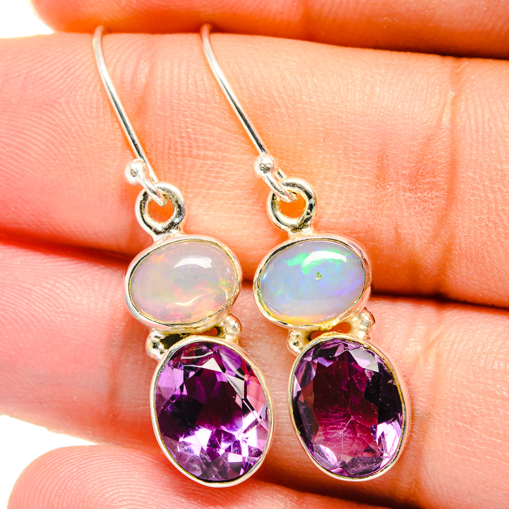 Amethyst Earrings handcrafted by Ana Silver Co - EARR422162