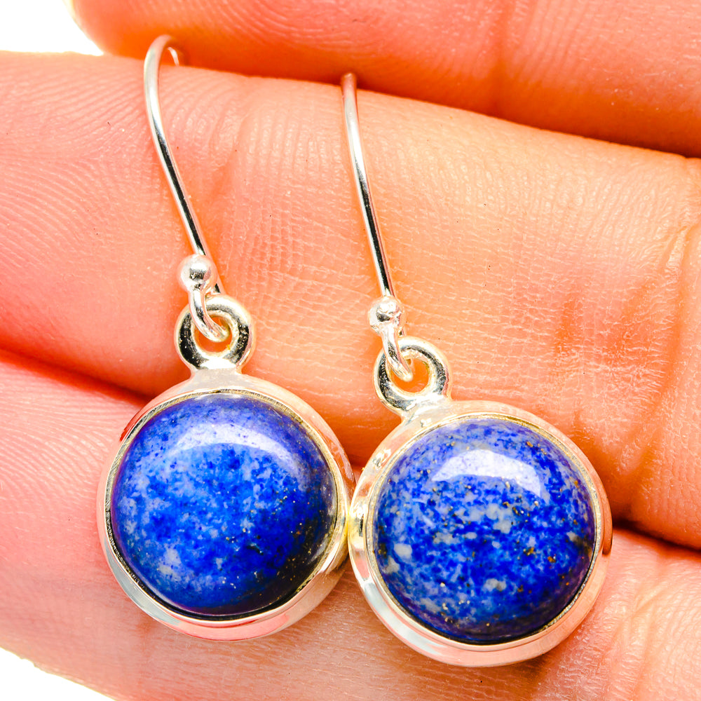 Lapis Lazuli Earrings handcrafted by Ana Silver Co - EARR422164