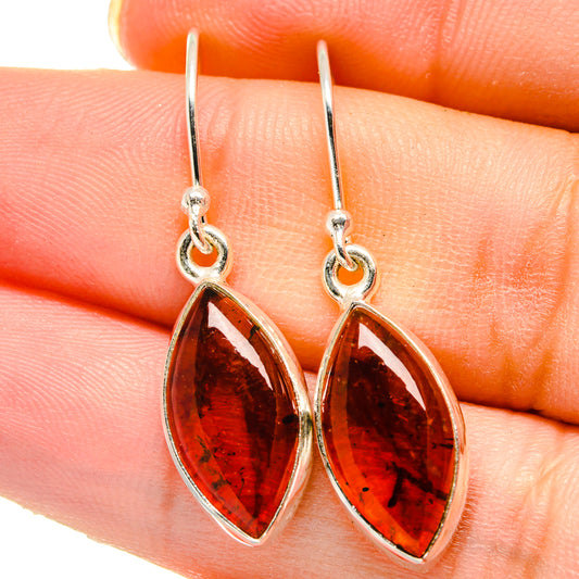 Baltic Amber Earrings handcrafted by Ana Silver Co - EARR422165