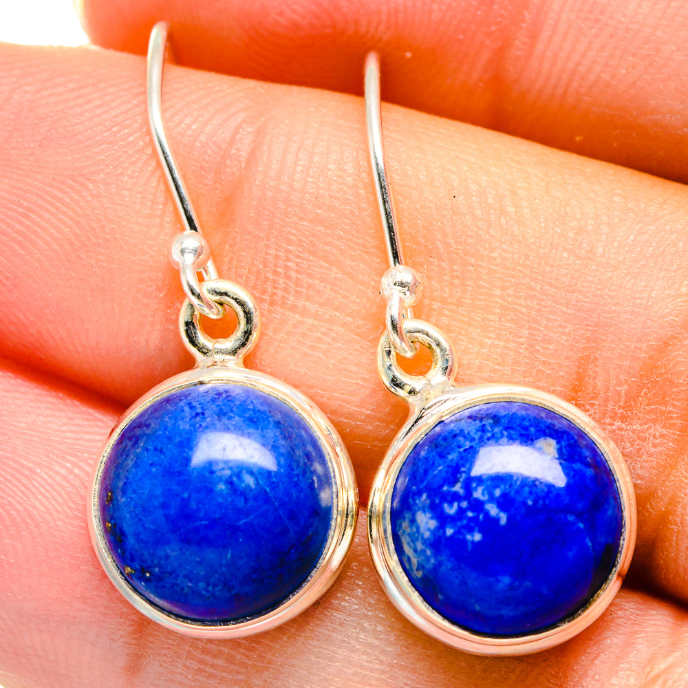 Lapis Lazuli Earrings handcrafted by Ana Silver Co - EARR422167
