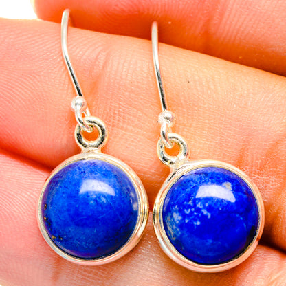 Lapis Lazuli Earrings handcrafted by Ana Silver Co - EARR422167