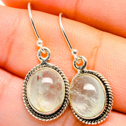 Aquamarine Earrings handcrafted by Ana Silver Co - EARR422174