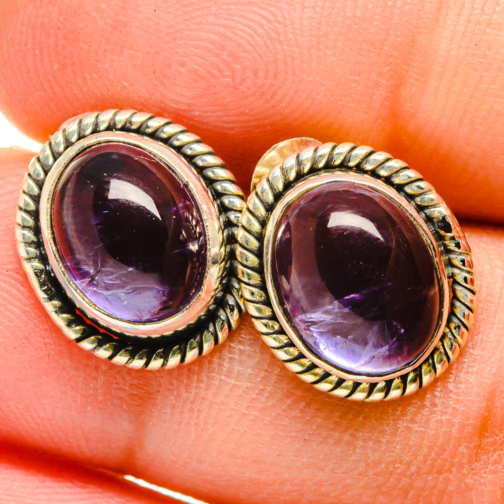 Tanzanite Earrings handcrafted by Ana Silver Co - EARR422190