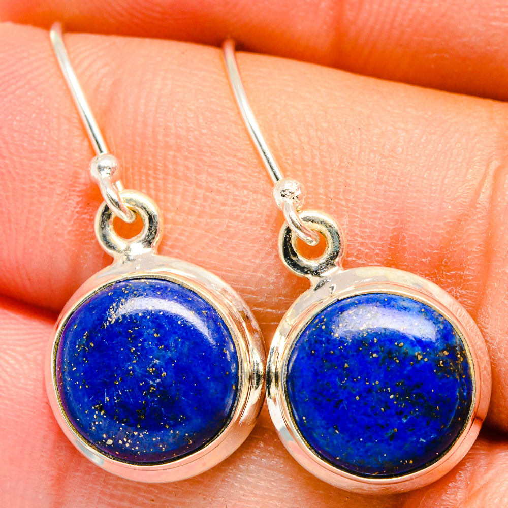 Lapis Lazuli Earrings handcrafted by Ana Silver Co - EARR422197