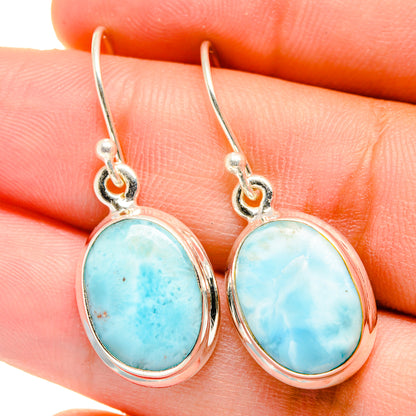 Larimar Earrings handcrafted by Ana Silver Co - EARR422262