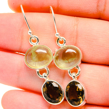 Smoky Quartz Earrings handcrafted by Ana Silver Co - EARR422270