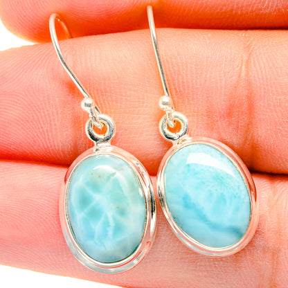Larimar Earrings handcrafted by Ana Silver Co - EARR422279