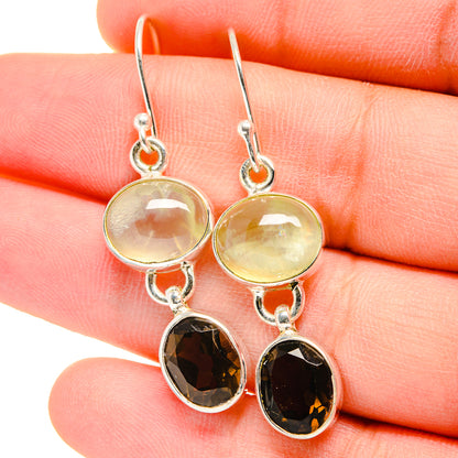 Prehnite Earrings handcrafted by Ana Silver Co - EARR422283