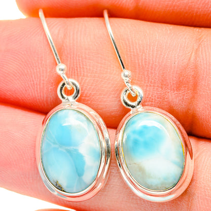 Larimar Earrings handcrafted by Ana Silver Co - EARR422286
