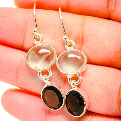 Prehnite Earrings handcrafted by Ana Silver Co - EARR422323