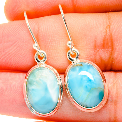 Larimar Earrings handcrafted by Ana Silver Co - EARR422327