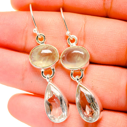 Prehnite Earrings handcrafted by Ana Silver Co - EARR422406