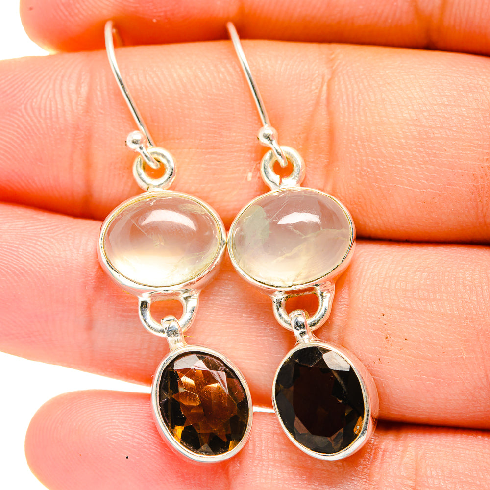 Prehnite Earrings handcrafted by Ana Silver Co - EARR422427