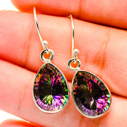 Mystic Topaz Earrings handcrafted by Ana Silver Co - EARR422443