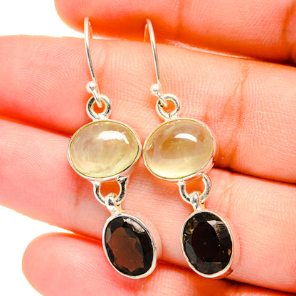 Prehnite Earrings handcrafted by Ana Silver Co - EARR422462