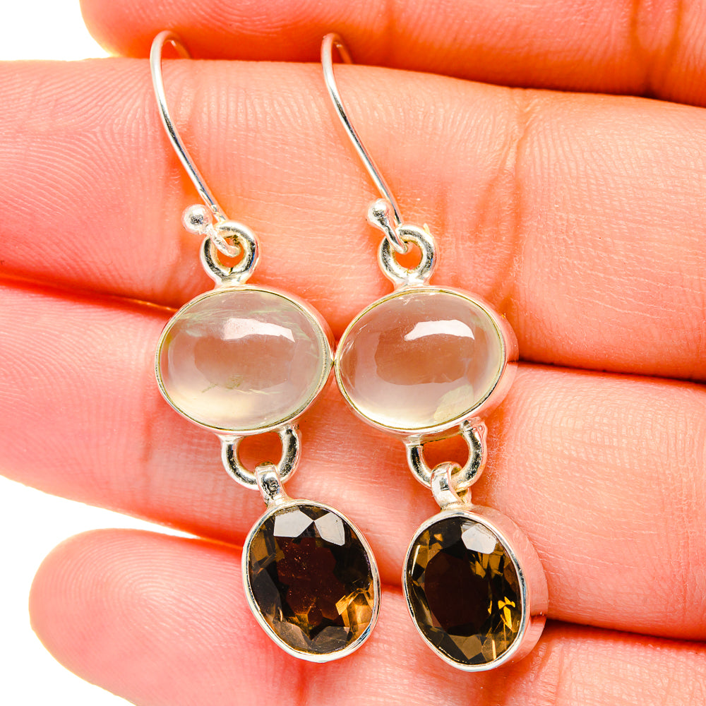 Prehnite Earrings handcrafted by Ana Silver Co - EARR422474