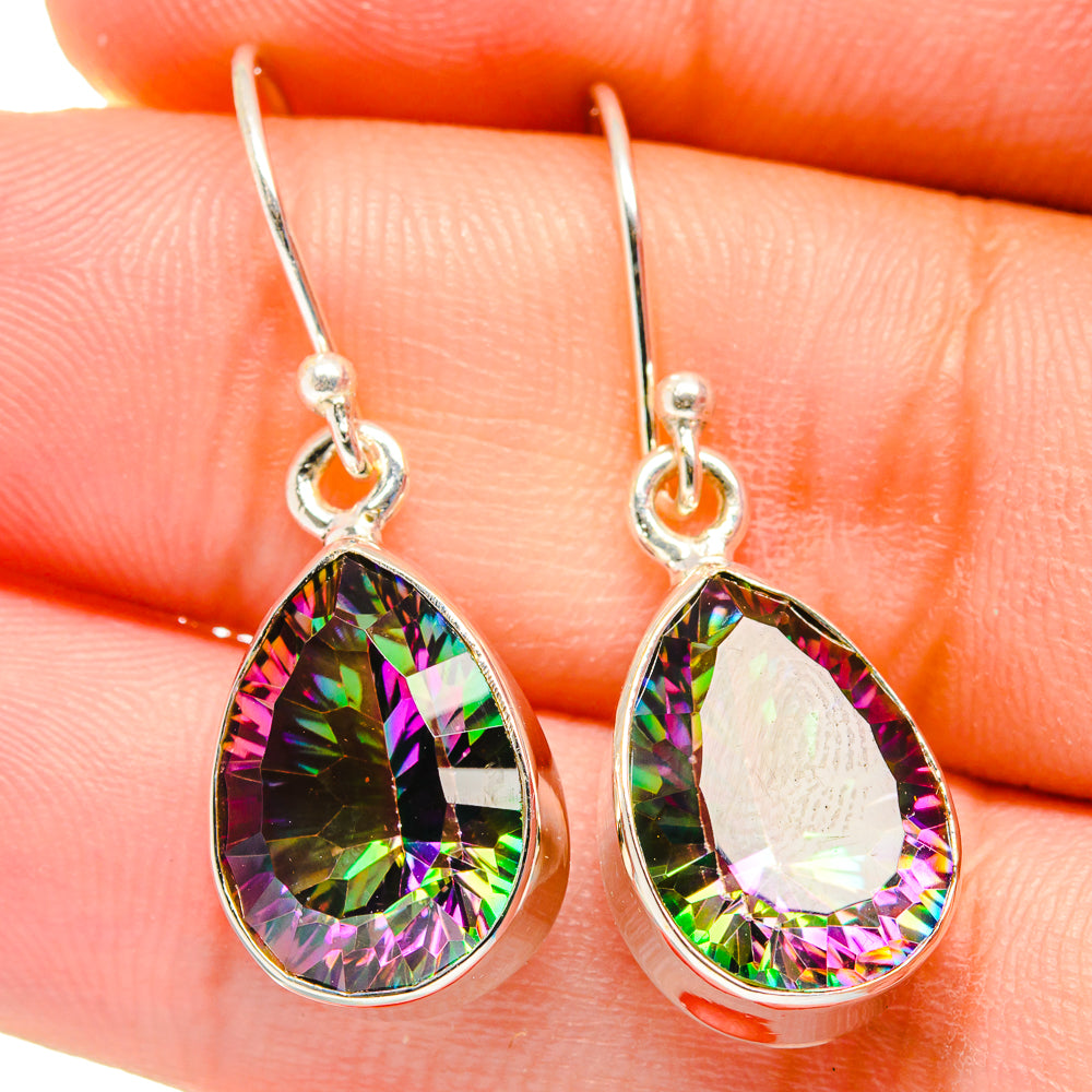 Mystic Topaz Earrings handcrafted by Ana Silver Co - EARR422484