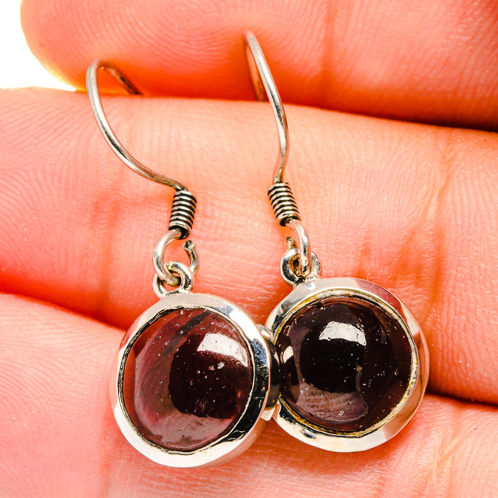 Garnet Earrings handcrafted by Ana Silver Co - EARR422496