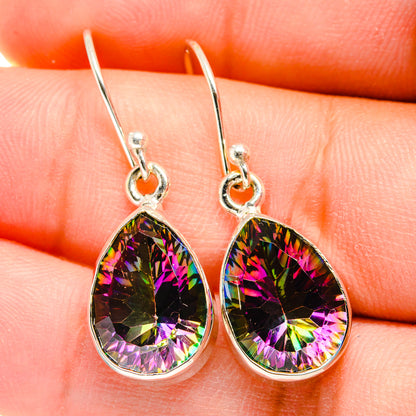 Mystic Topaz Earrings handcrafted by Ana Silver Co - EARR422498