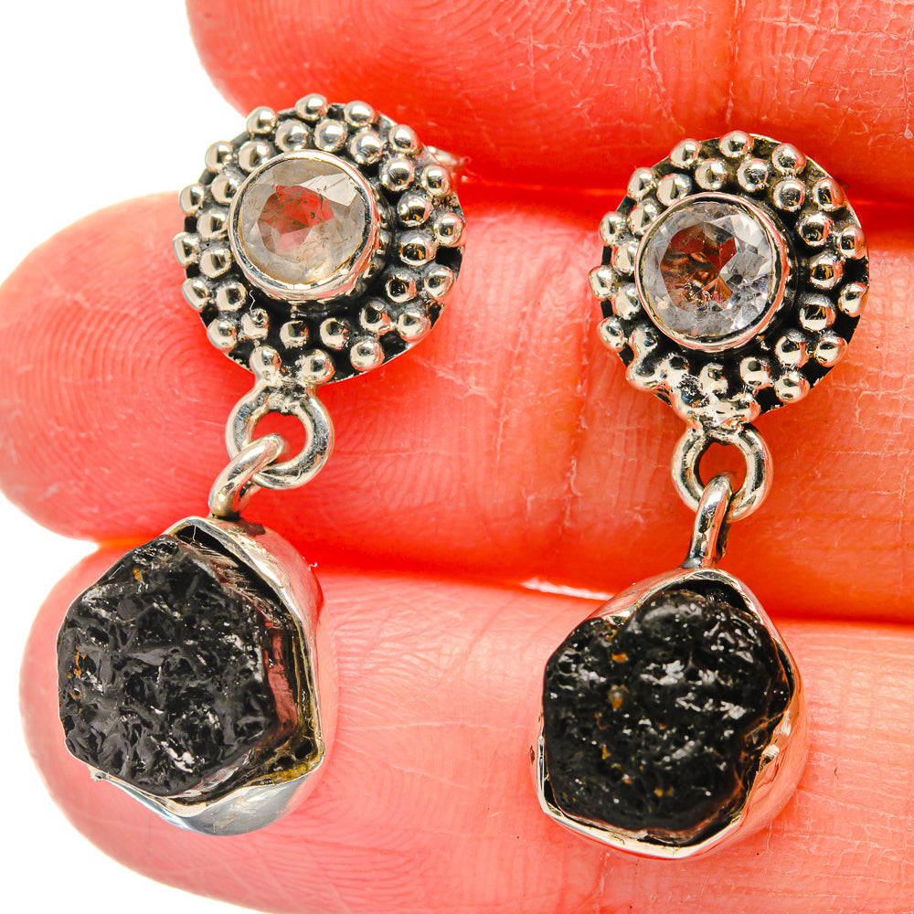 Tanzanite Earrings handcrafted by Ana Silver Co - EARR422535