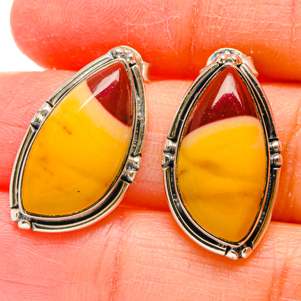 Mookaite Earrings handcrafted by Ana Silver Co - EARR422537