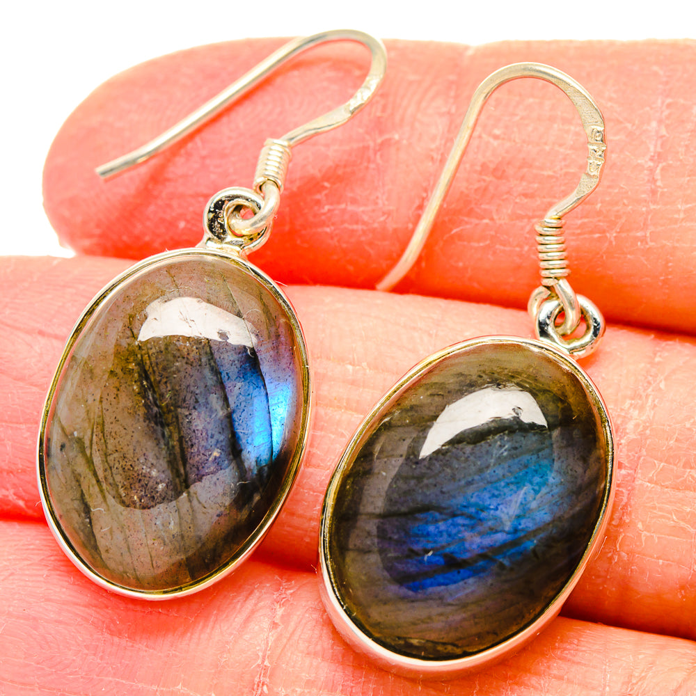 Labradorite Earrings handcrafted by Ana Silver Co - EARR422583