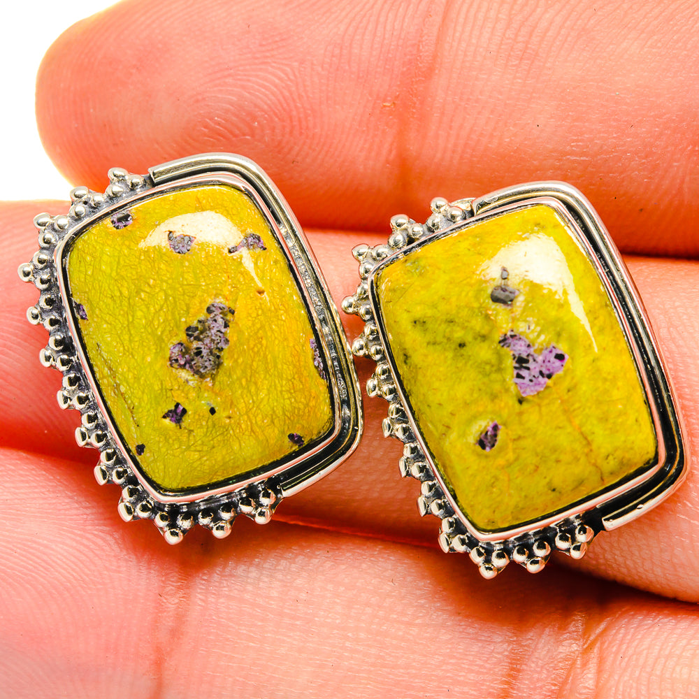 Atlantisite Earrings handcrafted by Ana Silver Co - EARR422587