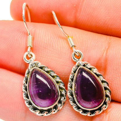 Amethyst Earrings handcrafted by Ana Silver Co - EARR422650