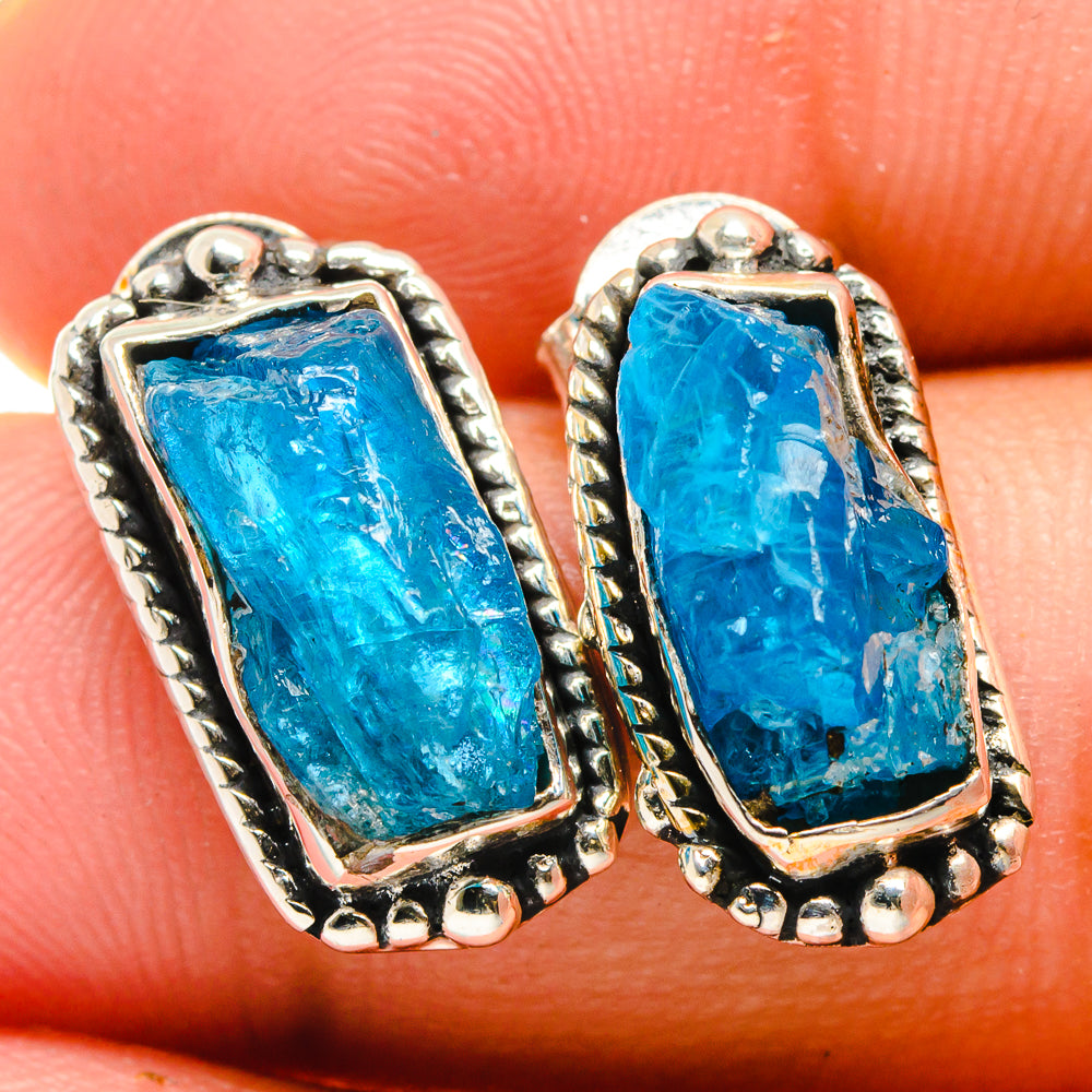 Apatite Earrings handcrafted by Ana Silver Co - EARR422655