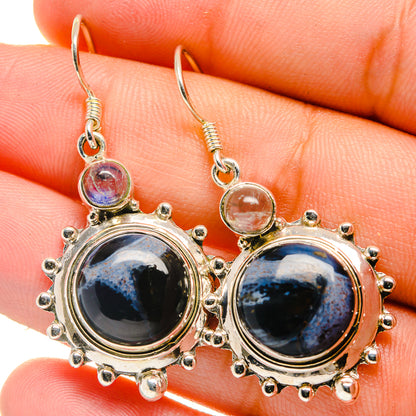 Pietersite Earrings handcrafted by Ana Silver Co - EARR422658