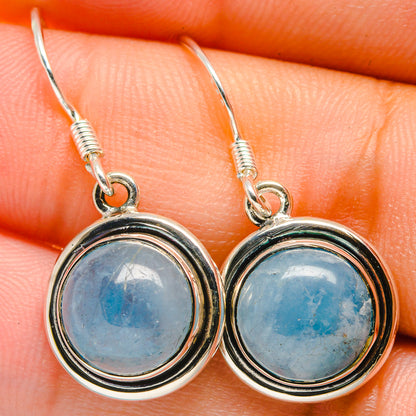 Aquamarine Earrings handcrafted by Ana Silver Co - EARR422661