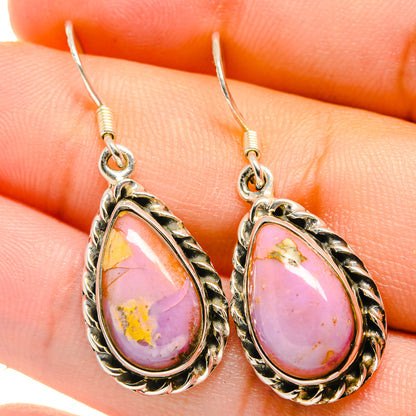 Phosphosiderite Earrings handcrafted by Ana Silver Co - EARR422663