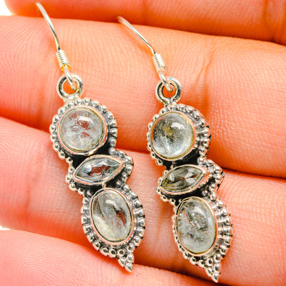 Aquamarine Earrings handcrafted by Ana Silver Co - EARR422672
