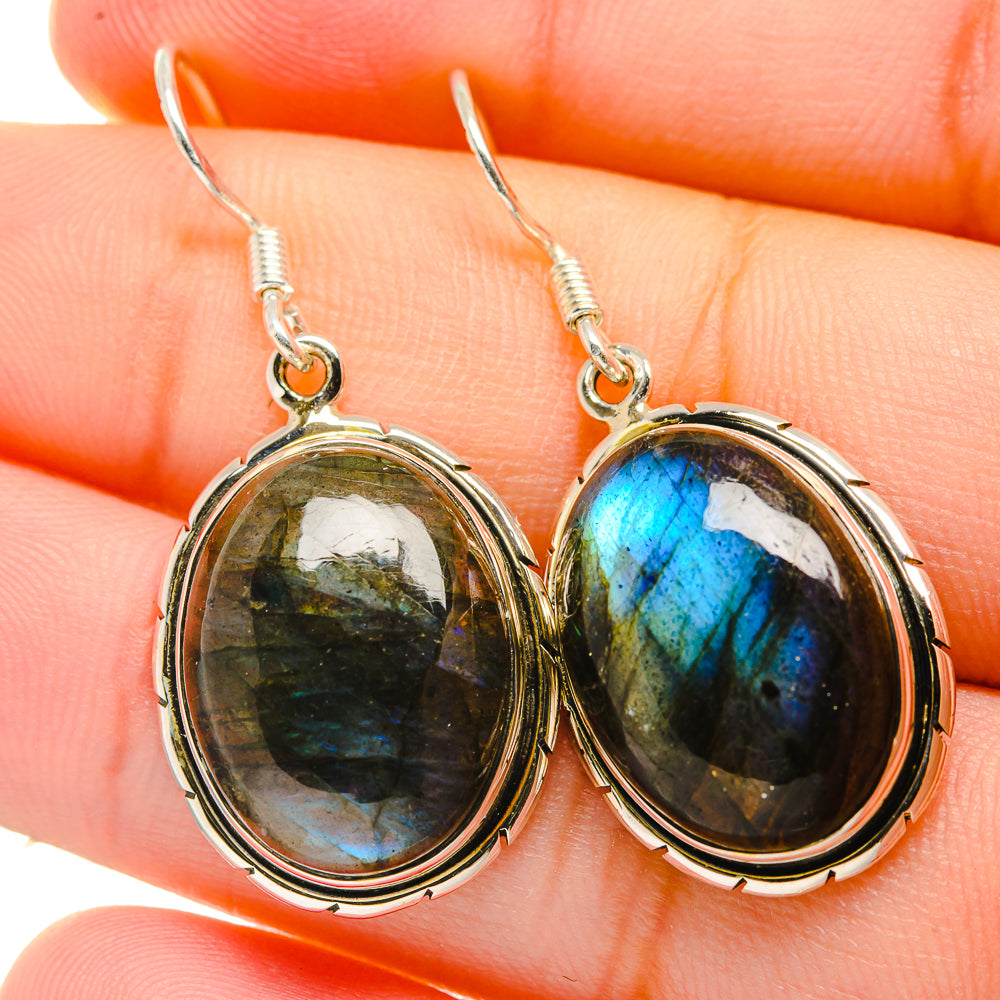 Labradorite Earrings handcrafted by Ana Silver Co - EARR422699