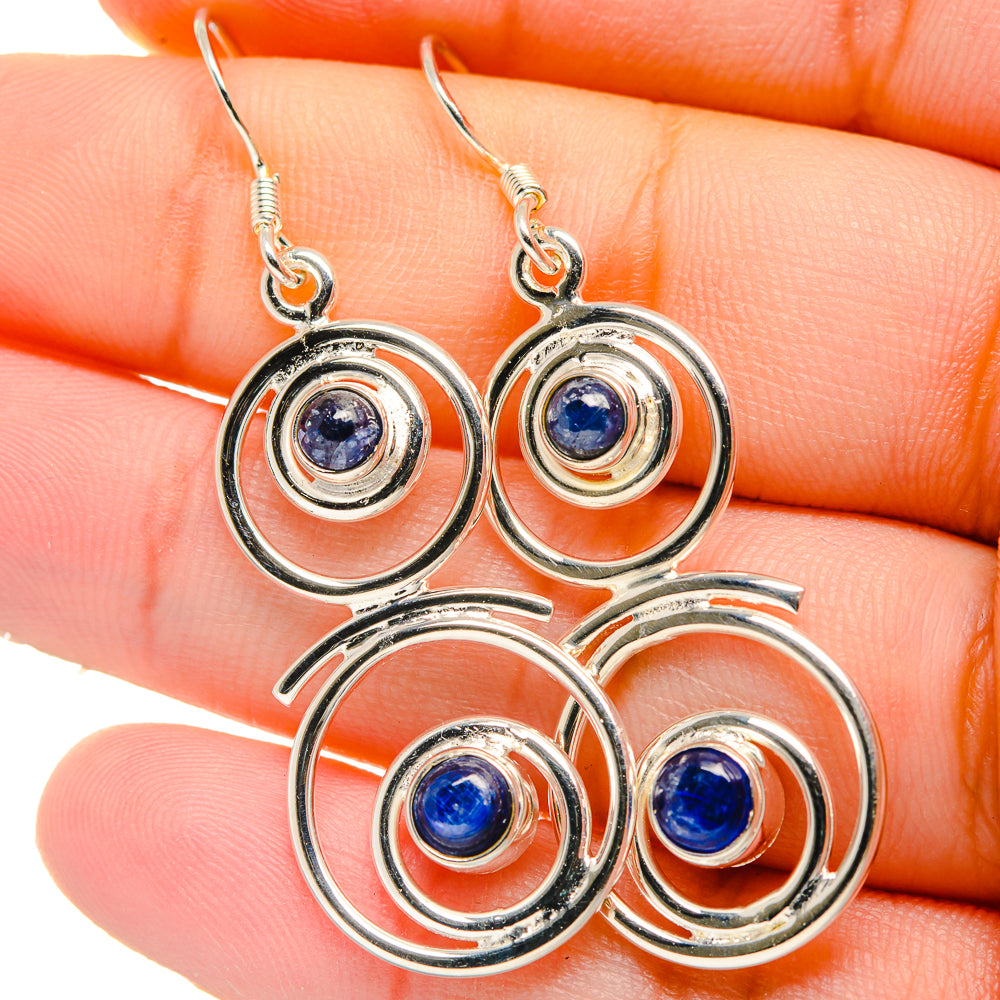 Kyanite Earrings handcrafted by Ana Silver Co - EARR422709