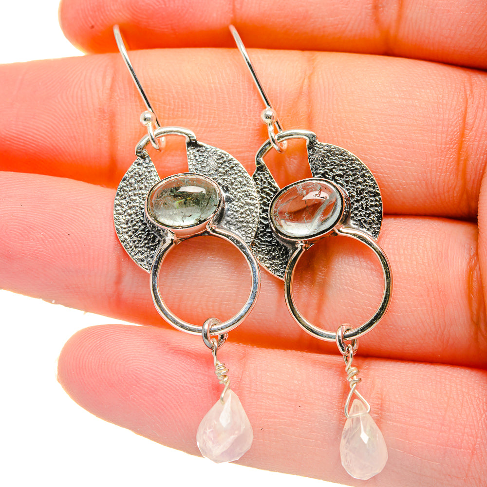 Aquamarine Earrings handcrafted by Ana Silver Co - EARR422714