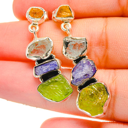 Peridot Earrings handcrafted by Ana Silver Co - EARR422728