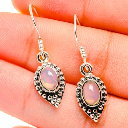 Ethiopian Opal Earrings handcrafted by Ana Silver Co - EARR422740
